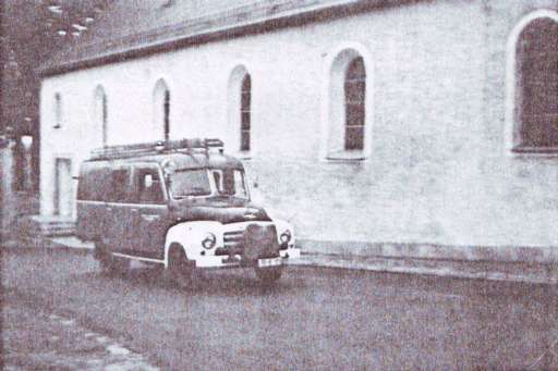 LF8 bei der Übergabe an die FF Neudorf-Georgenberg im November 1980
